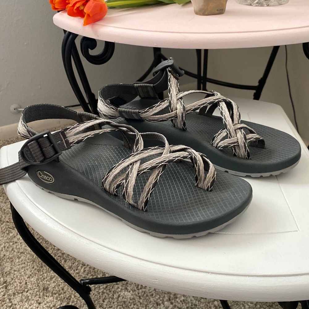 Classic Chaco ZX/2 Sandals, size 7 in Apex Grey